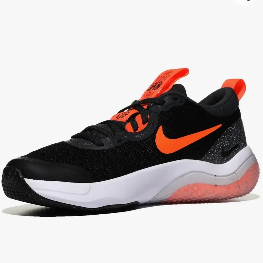 Nike Unisex Kids EXPLOR Next Nature Black/Hyper Crimson-DK Smoke Grey Sport - 5Y